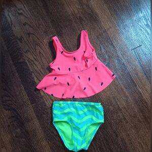 Toddler Watermelon Bathing Suit Set 2T